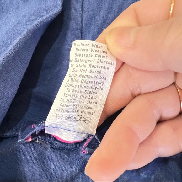 FRESH PRODUCE Blue Ikat Print Cotton Stretch Asymmetrical Maxi Skirt Sz L Boho - Picture 5 of 7